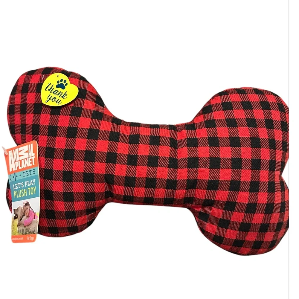 Animal Planet Bone Shaped Dog Toy/Pillow